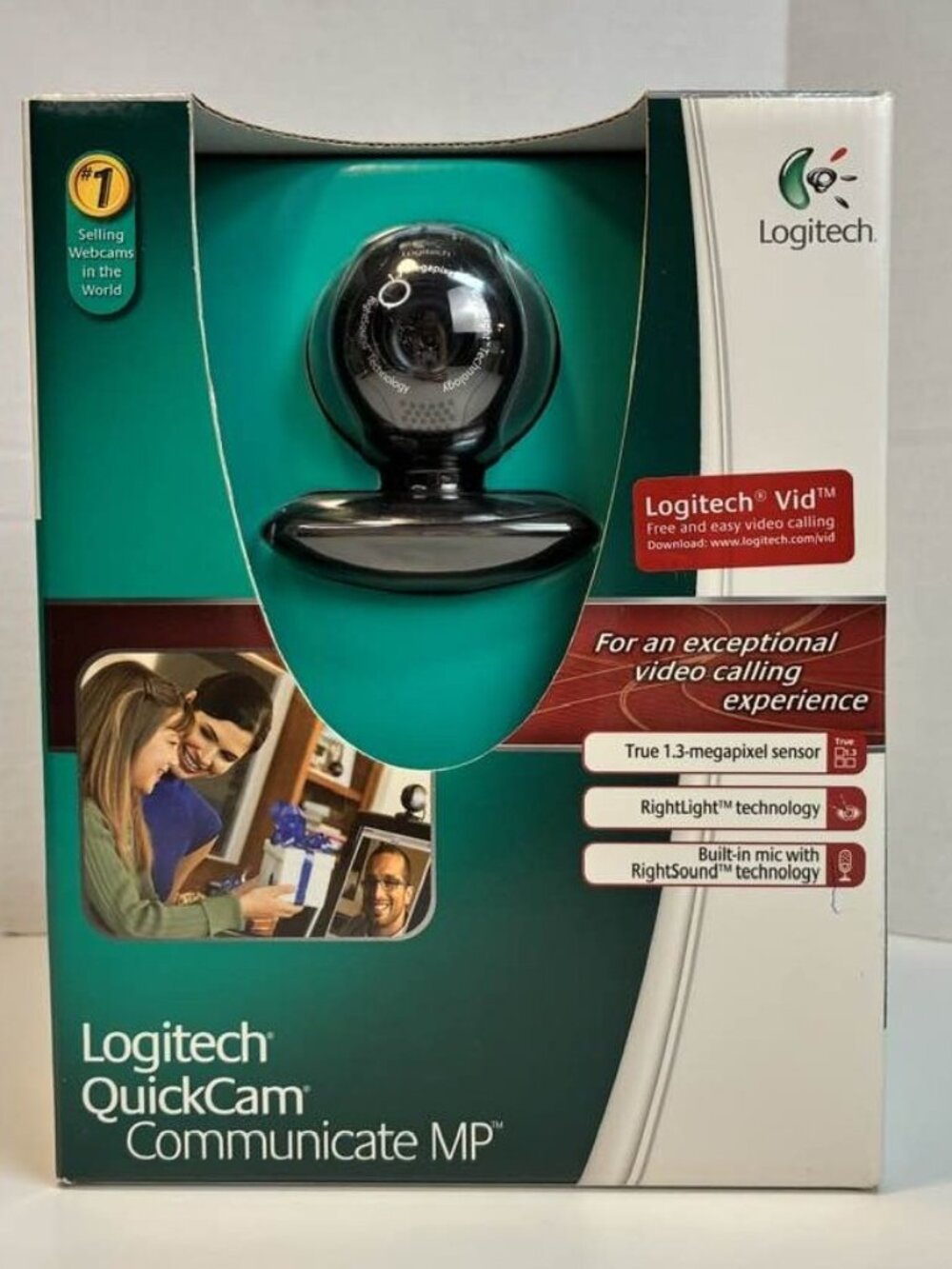 Logitech QuickCam Communicate MP‎ Webcam 1.3MP USB Mic